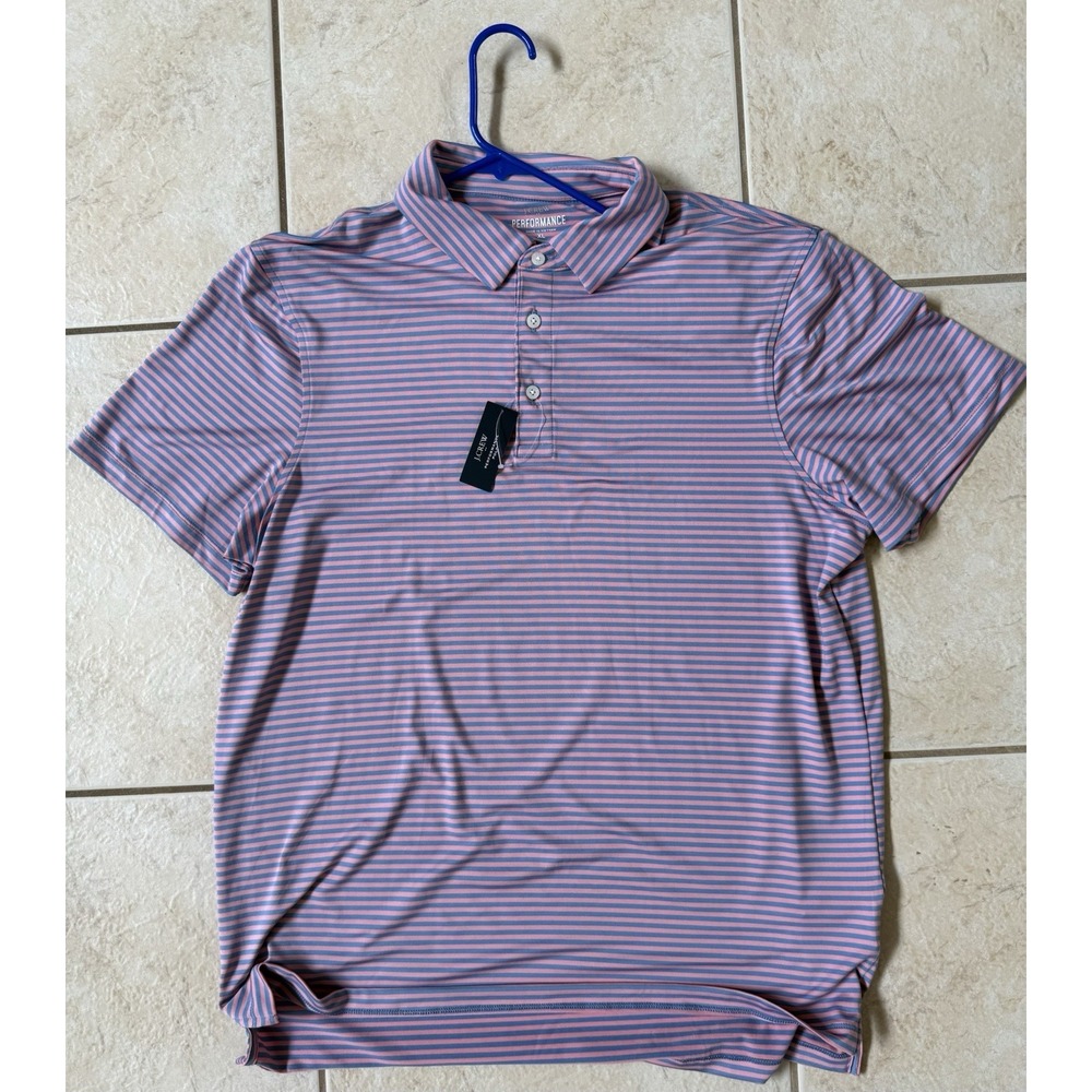 NWT J CREW MENS PERFORMANCE POLO XL‎